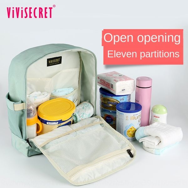 

fashion mummy multi-function bulk hong kong style backpack plain mother's bag light backpack mom bag