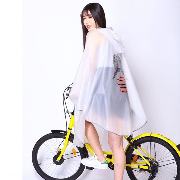 

straight fashion large brim eva bicycle raincoat bicycle cloak cloakcloak type battery car poncho youth raincoat