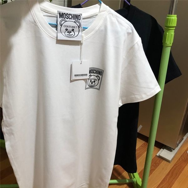 

2020 hip hop t shirt streetwear men spray painting letter print harajuku t-shirt button string fashion tshirt cotton short sleeve tees t2 #q, White;black