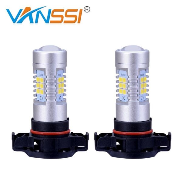 

2x extremely bright ps24w 9009 5202 5201 led fog light bulbs white 6000k,1 year warranty