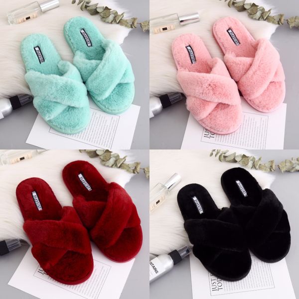 

with wo slippers heels shoe sandals real leather slippers fashion scuffs slippers casual shoes pt946#299, Black
