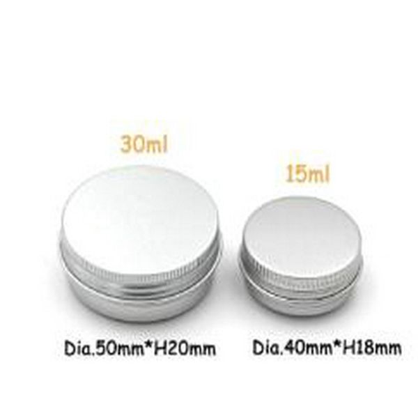 

2016 us 3199 100g silver pink gold white aluminum jar cosmetic lip balm eye cream bottle wax tin empty lotion containers hairclipperssh