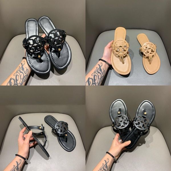 

always in stock for dropship leisure plus size flip flops flat crystals summer vacation 2020 women shoes fashion slippers#314, Black