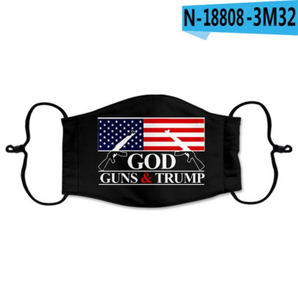 

presidential mask mask designer masks election face face packaged protection designer us us trump aqua individually mask fashion face nyryd, Black