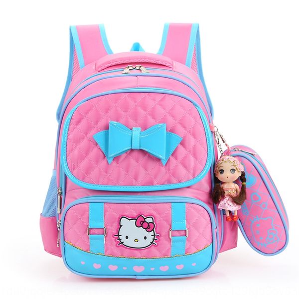 

k3mem children's primary school students' leisure leisure bag backpack casual bag travel girl's outdoor travel backpack doubl, White