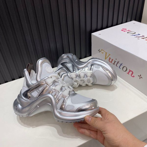 

2020 new qt couple archlight sneakers men's and women's casual shoes leather high-quality sneakers everyday casual shoes