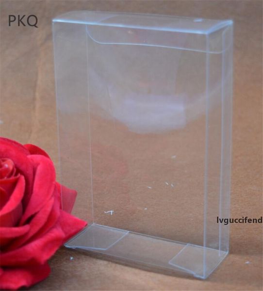 

15pcs height 2cm pvc box for gift//candy/cosmetic/small transparent clear plastic pvc box packing boxes