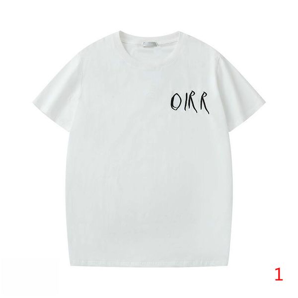 

women designer tshirts sanskrit t shirt for lady christia paris summer t-shirt france street short sleeve tees shirts, White