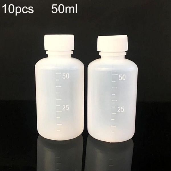 

storage bottles & jars 2021 portable empty bottle 10pcs 50 ml plastic for travel sub shampoo cosmetic lotion container wholesale