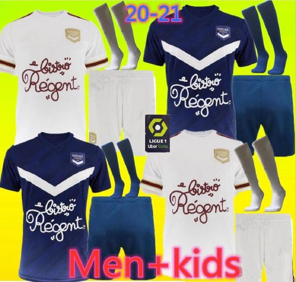 

men+kids 20 21 girondins de bordeaux soccer jerseys 2020 2021 maillot de foot briand s.kalu kamano benito de oudin basic football shi, Black;yellow