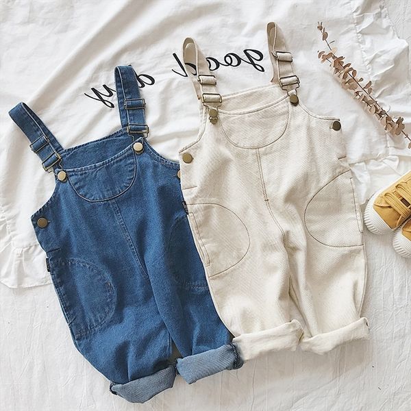 

ltihz 2020 summer korean clothing sling clothing children's new children's boys and girls korean style foreign style big pocket tw, Blue