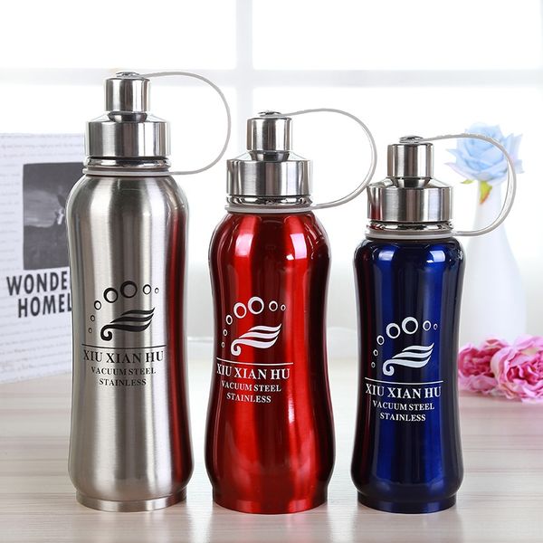 

нержавеющая стали вакуумной кружка творческого тыквы портативного пространства чайник на открытом воздухе большой спортивной мощности чайник