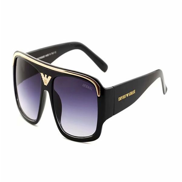 

mens woman designer sunglasses luxury sunglasses designer glass adumbral glasses uv400 model 5200 6 colors optional with box, Black
