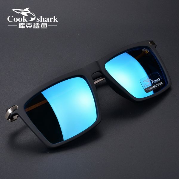 

cookshark sunglasses men polarized net red sunglasses women personality tide driving glasses, White;black