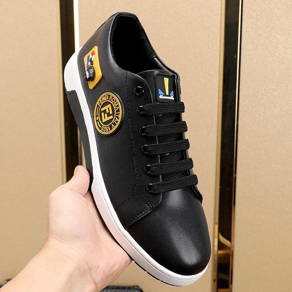 

mens shoes fast delivery fashion designer lightweight casual shoes comfortable lace -up low sports shoes luxury sneakers, Black
