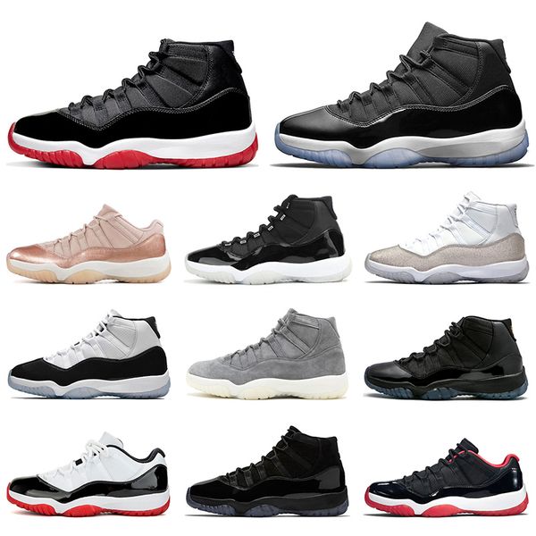 

jumpman 11 11s basketball shoes men women concord 45 cool grey 25th anniversary mens trainers sports sneakers size 36-47