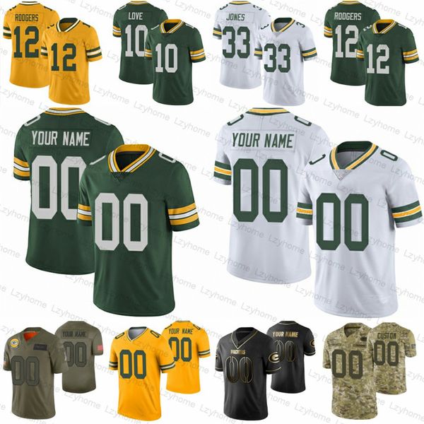 

mens women kids green bay custom 12 aaron rodgers 69 david bakhtiari packers jerseys aaron jones reggie white adrian amos 55 smith, Black;red