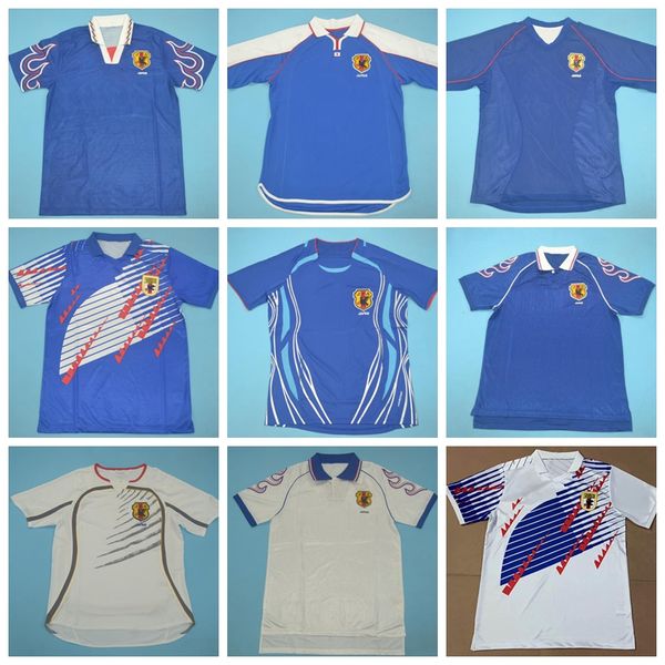 Giappone retrò Vintage giapponese Nakata Soccer Jersey 1994 1998 2002 Kazu Atom Nakamura Miyamoto Tsubasa Soma Kawahi Kits Football Kits Kit