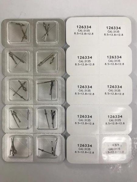 

repair tools & kits watch accessories eta3135 movement hands 3135 silver gold belt luminous a single price
