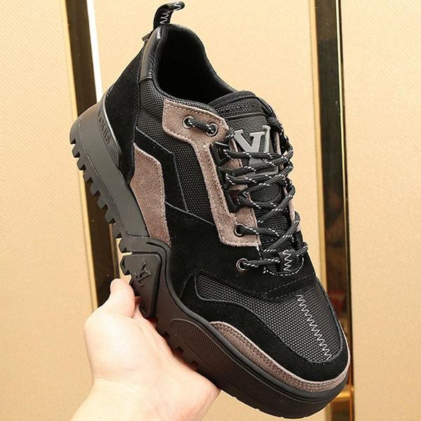 

mens shoes casual sneakers breathable hiking sneaker chaussures pour hommes men shoes casual design zapatos de hombre fast ship, Black