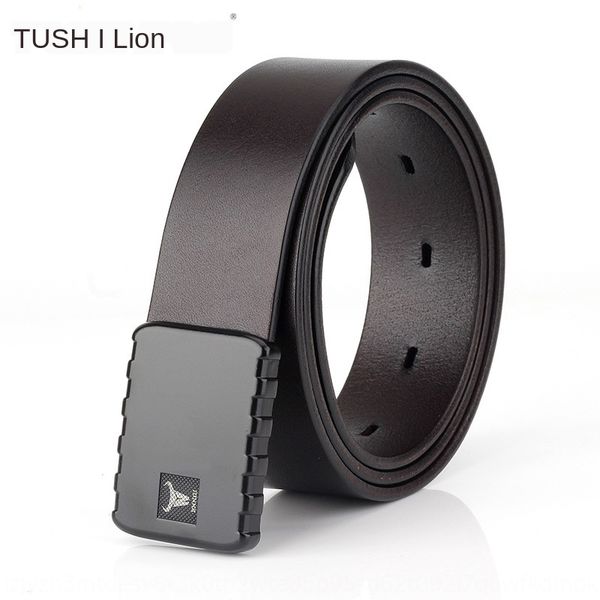 

dc3iq tushi tactical fast pants outdoor sports double hook buckle layer cowhide special service inner belt training outdoor sports pants, Black;brown