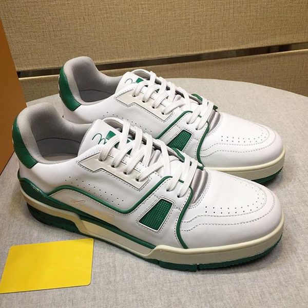 

new arrival trainer sneaker men 's shoes chunky sneakers scarpe da uomo style lace -up luxury design soft footwears sports mens shoes, Black