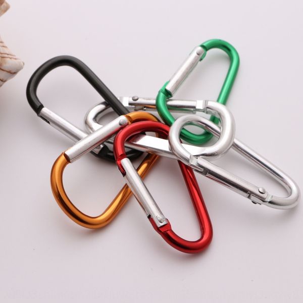 

xhyor 6d buc hanging mountaineering mountaineering metal adventure camping equipment outdoor supplies kettle buckle quick-hanging buckle key, Silver