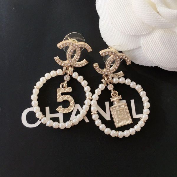 

s925silver earring letter earrings silver earring fashion christmas charm ear cuffsterling silver earrings jewelry supply wholesale yi10, Golden