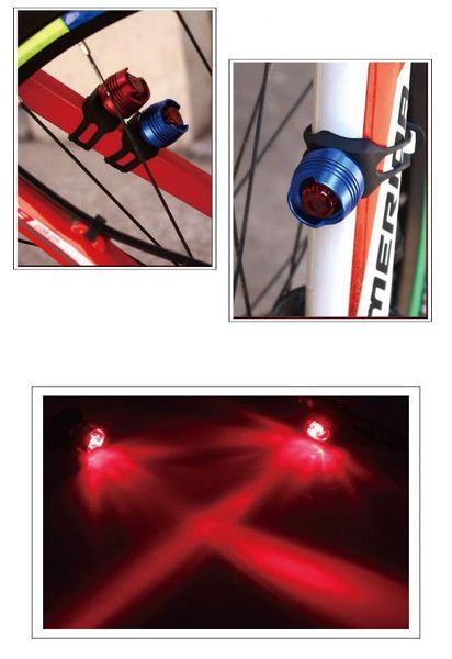 

waterproof cycling bike warning light safety light portable flash super bright 2 modes of full and quick flash