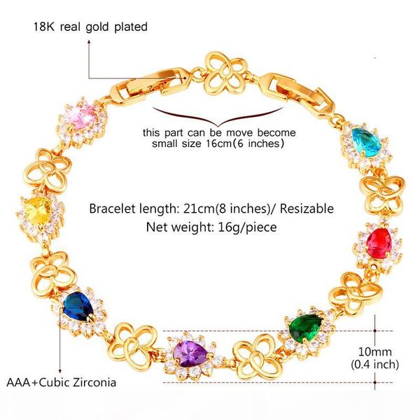 

золотой браслет resizable для женщин платины 18k позолоченный изысканный девчушки бабочка фианитами браслет, Golden;silver