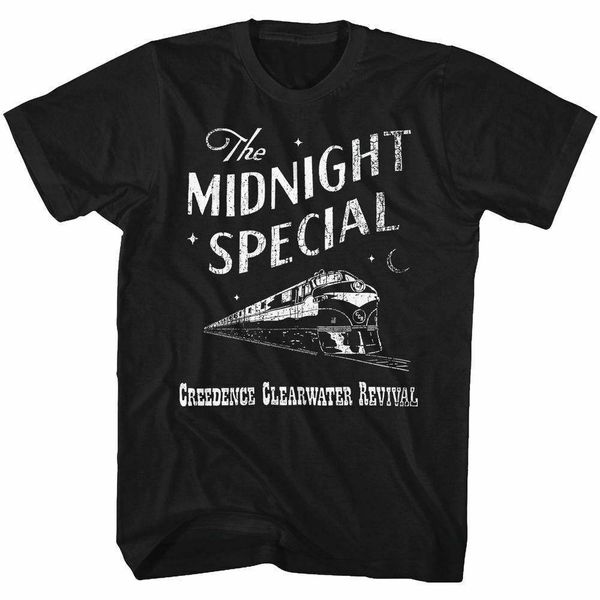 

creedence clearwater revival the midnight special t shirt, Gray;blue