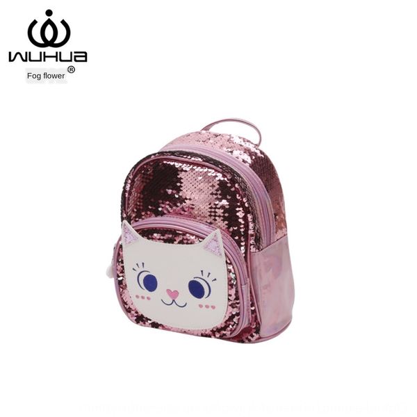 

2020 новый детский сад schoolbag детский рюкзак с блестками блестки рюкзак кот мило корейский стиль девочка мешок