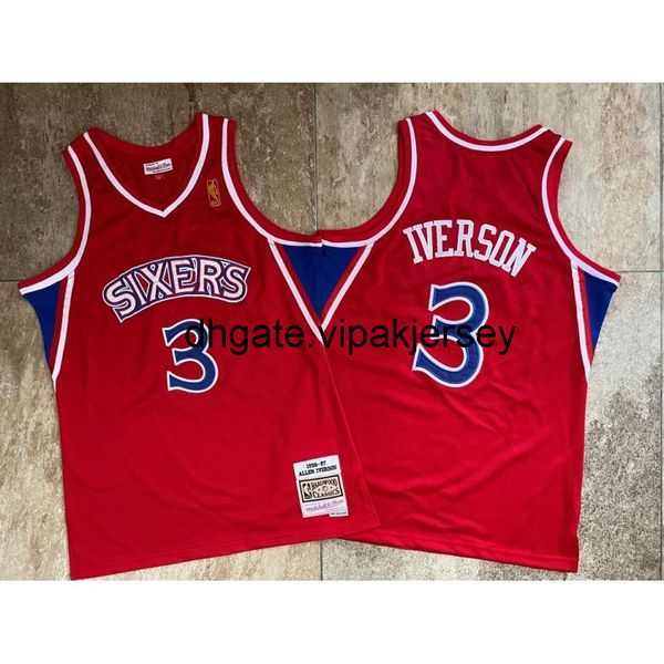 

basketball jerseys 76 3 arsen rightsson/allen right angle 1996 - 97 mitchell ness red mens vest stitched basketball jerseys