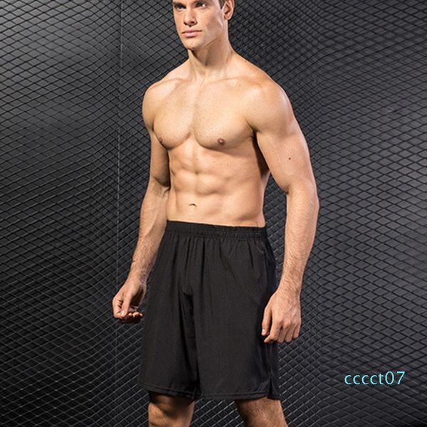 

new sport shorts men quick dry running shorts men training fitness compression tights basketball sportswear gym ct07, White;black