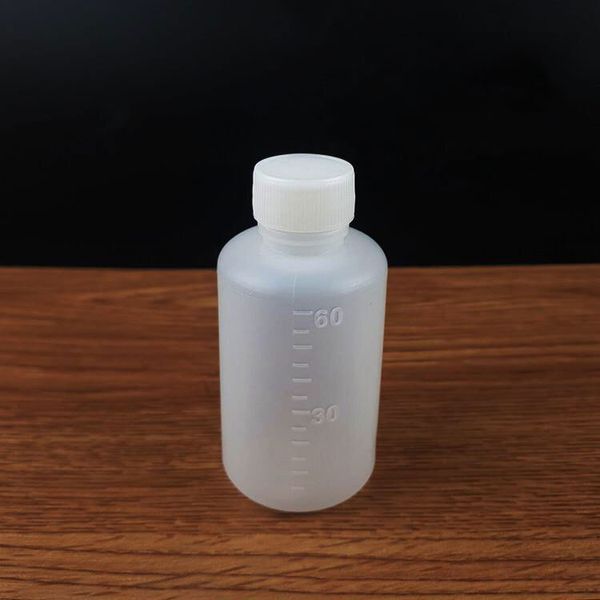 Bottiglie di plastica per liquidi buona tenuta con imballaggio Foam Gasket 60ML Viaggi Box