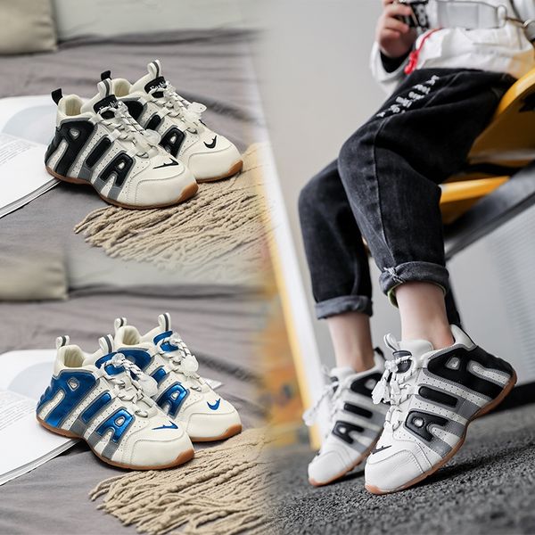 

children's fall 2020 new girls' sneakers luminous korean style men's letter sports sports shoes children's shoes sneaker, Black