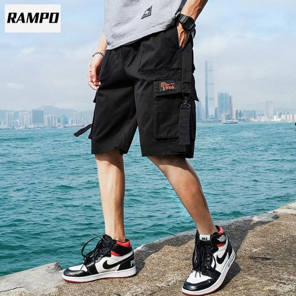 

rampo summer мужского camo cargo shorts cotton камуфляж мужской jogger бордшорты мужчина марк одежда safari стиль, White;black