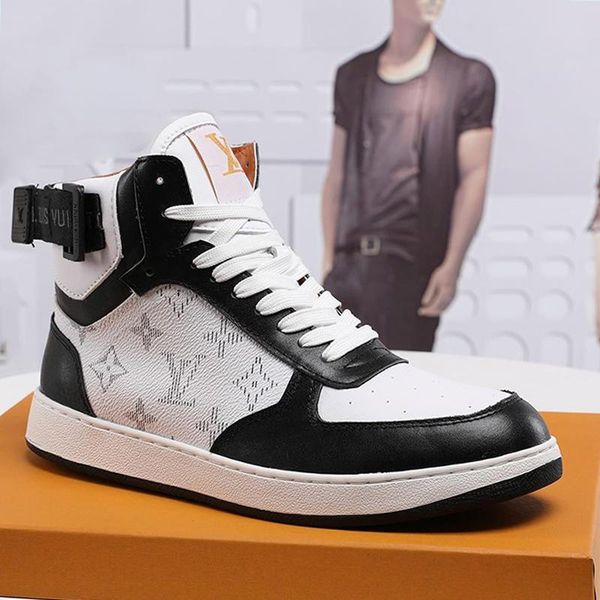 

new sports shoes for men outdoor fashion sneakers trainers with box chaussures pour hommes rivoli sneaker boot mens shoes fashion sneakers, Black