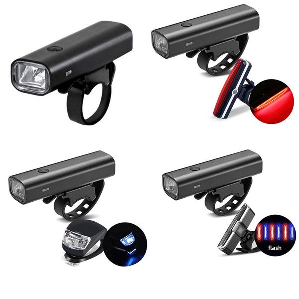 

новый usb аккумуляторная велосипедов фара ночь езды на горном велосипеде предупреждение light f3mc