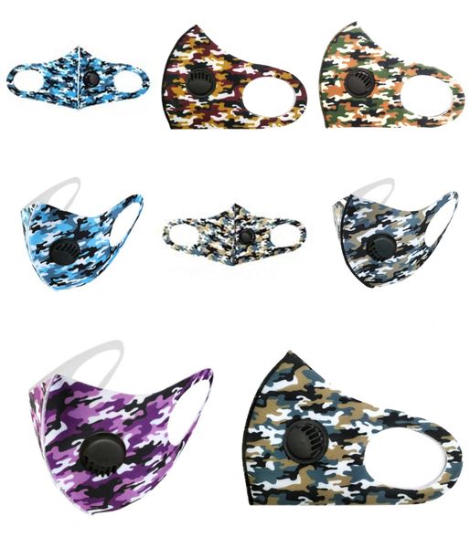 

2020 printed face mask washable american election printing dustproof masks outdoor cycling neck magic skull scarf bandana designer printe#54, Black