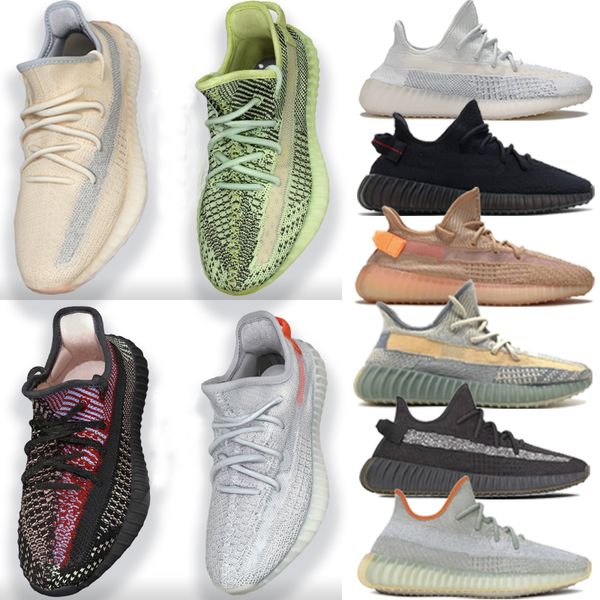 

2020 kanye west hyperspace antlia mens womens glow black clay true form star zebra reflective oreo earth cinder trainers shoes sneakers
