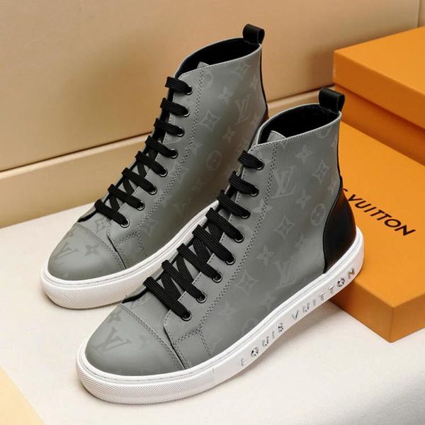 

men shoes lightweight luxury design casual shoes chaussures pour hommes match -up sneaker boot high lace -up sports men boot