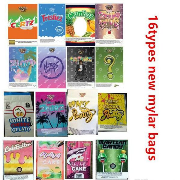 

2016 2020 runtz joker up insane bag 35g zourz sharklato burzt thkax smell proof bags vape packaging for dry herb vaporizer with 6kinds zbzqj