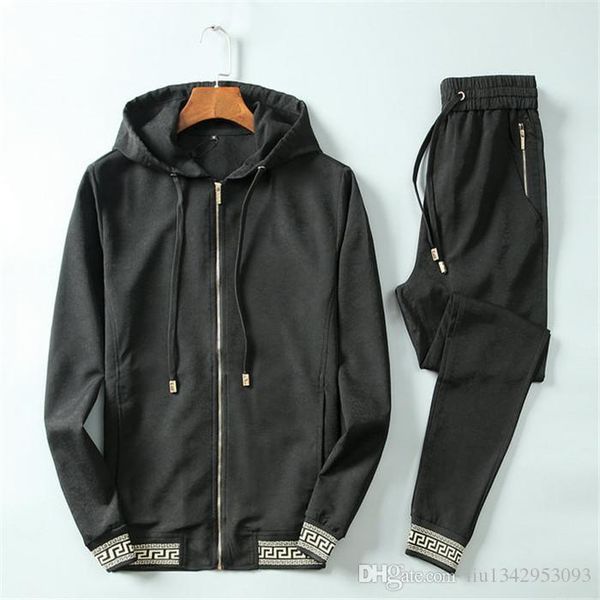 

hoodie hip hop mens stylist hoodies men long sleeve sweater + trousers stylist hoodies men women sweatshirts s-xl, Gray