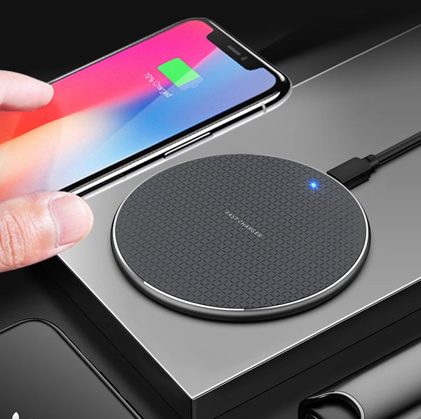 

10w wireless charger mobile phone smart qi protocol fast charging is suitable for huawei for apple wireless charging
