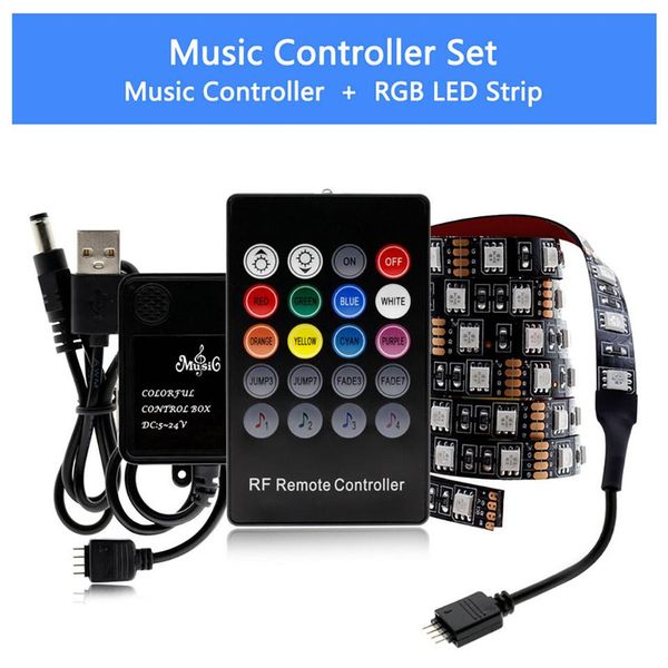 

usb led strip 5050 rgb changeable led tv background lighting 50cm 1m 2m 3m 4m 5m diy flexible led light