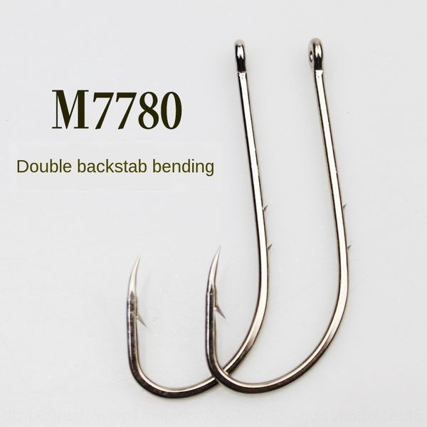 

zra5w double-back thorn curved fish tide long double back thorn tide long ha handle pipe fishing bulk barking with ring crooked mouth hook f