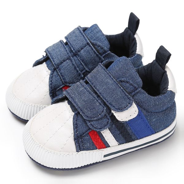 

jeans blue infant toddler newborn booties boy shoes sport sneakers girls baby soft sole shoes prewalker first walkers boots