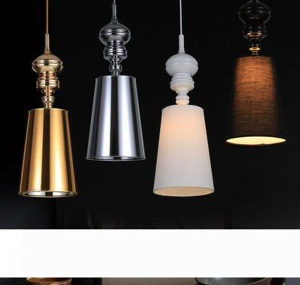 

new pendant light modern cloth hanging lamp modern pendant lamp ac 90-260v single head bedroom study hanglamp