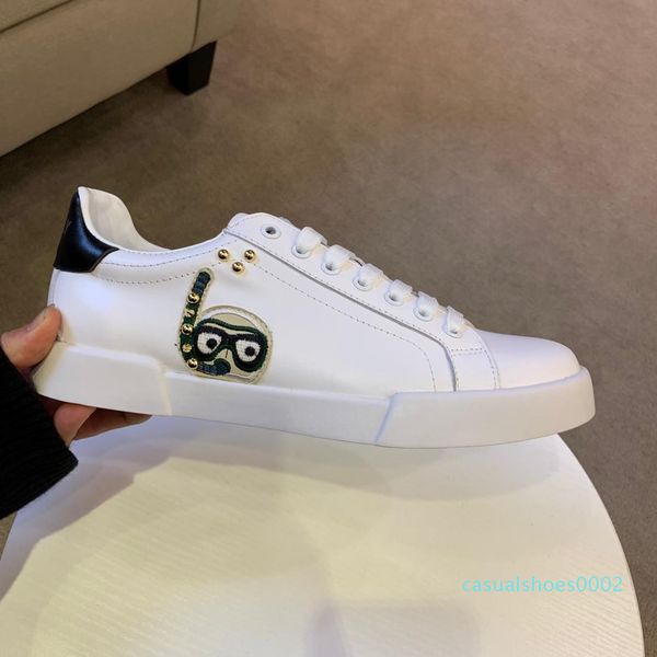 

версия для печати дизайнеры обувь высочайшее качество черный белый ace вышитые мужские из натуральной кожи конструкторы кроссовки дизайнеры, Black